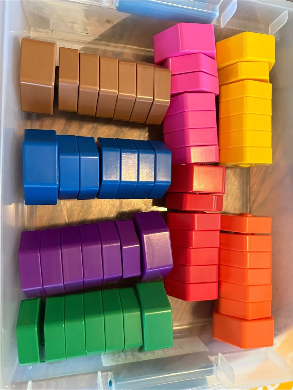 Colorful Blocks and Organizer - Multicolor